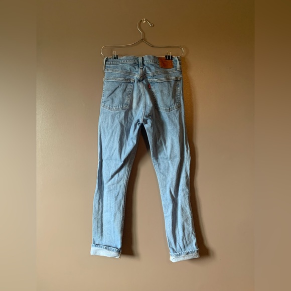 Levi’s 501 Skinny Jean - Light wash - Distressed - Picture 3 of 13